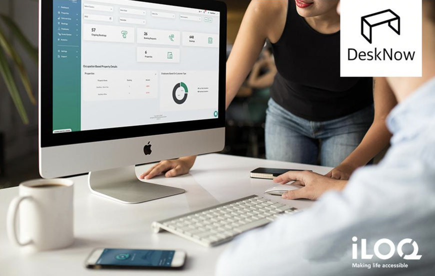 FLEXIBLE ARBEITSPLÄTZE DANK ILOQ UND DESKNOW